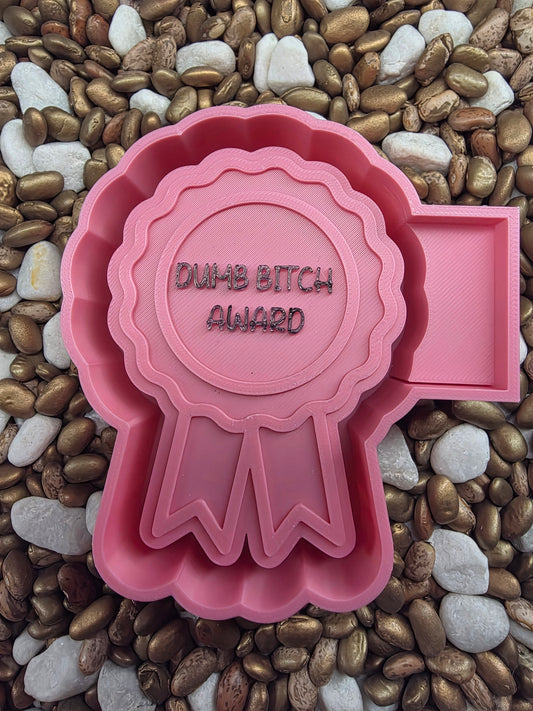 Dumb B Award Freshie Mold