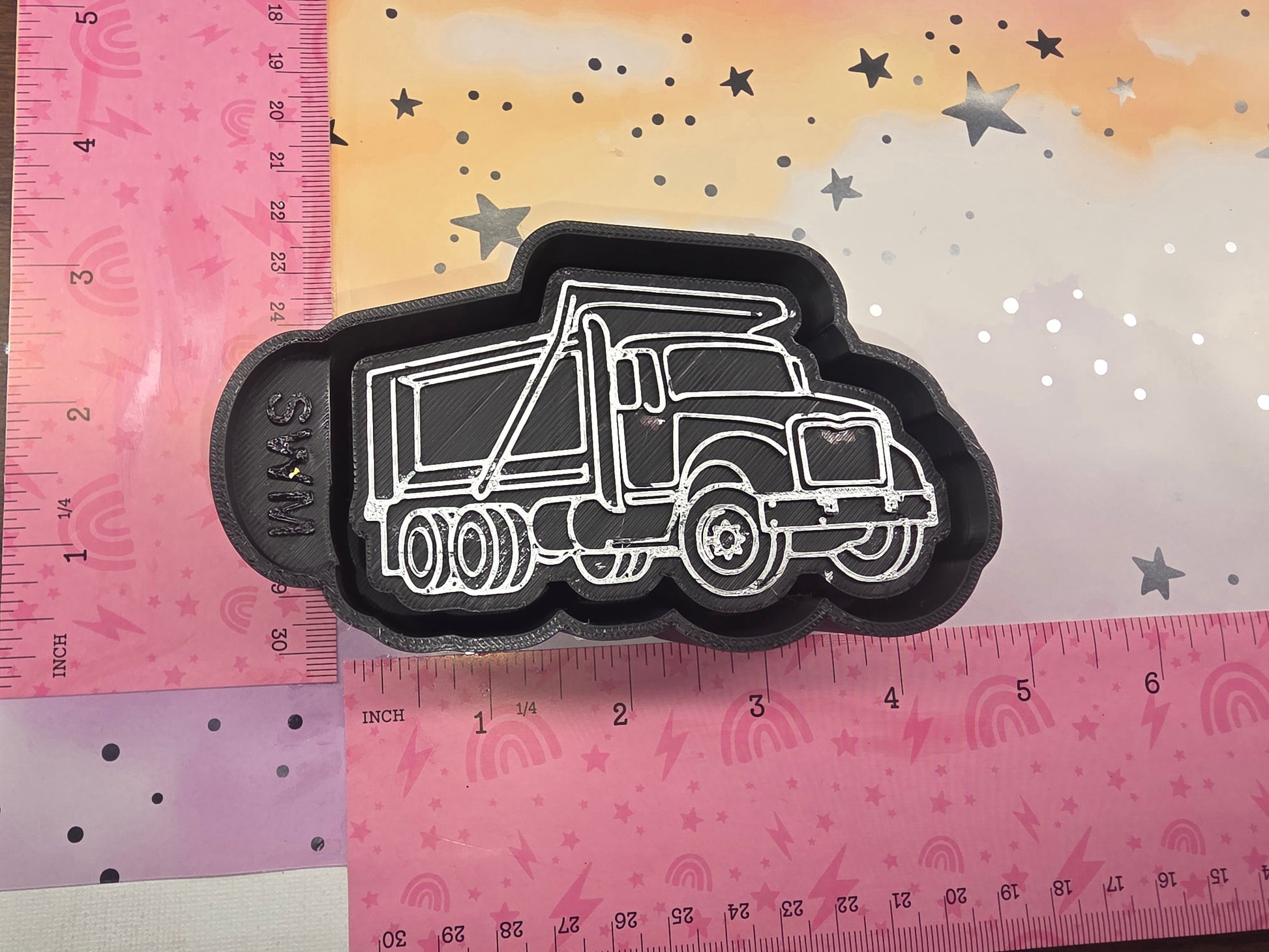 Dump Truck Freshie Mold