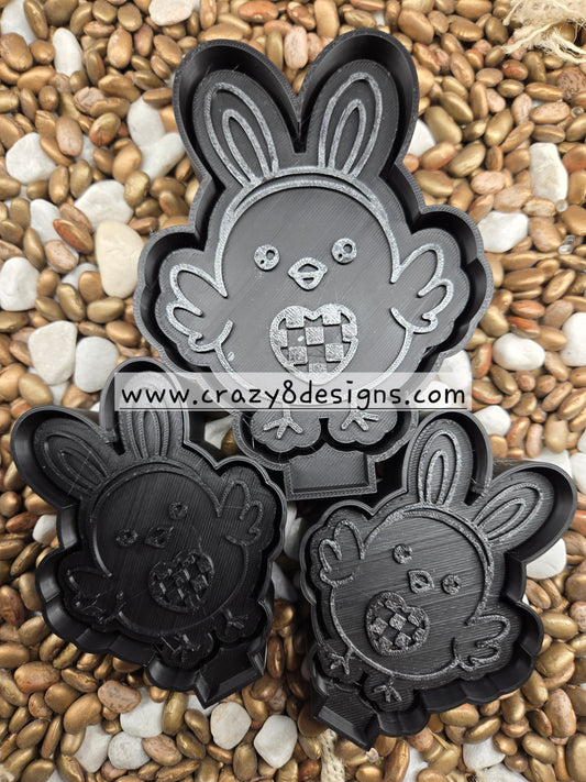 Easter Bunny Freshie Mold / Vent Clips