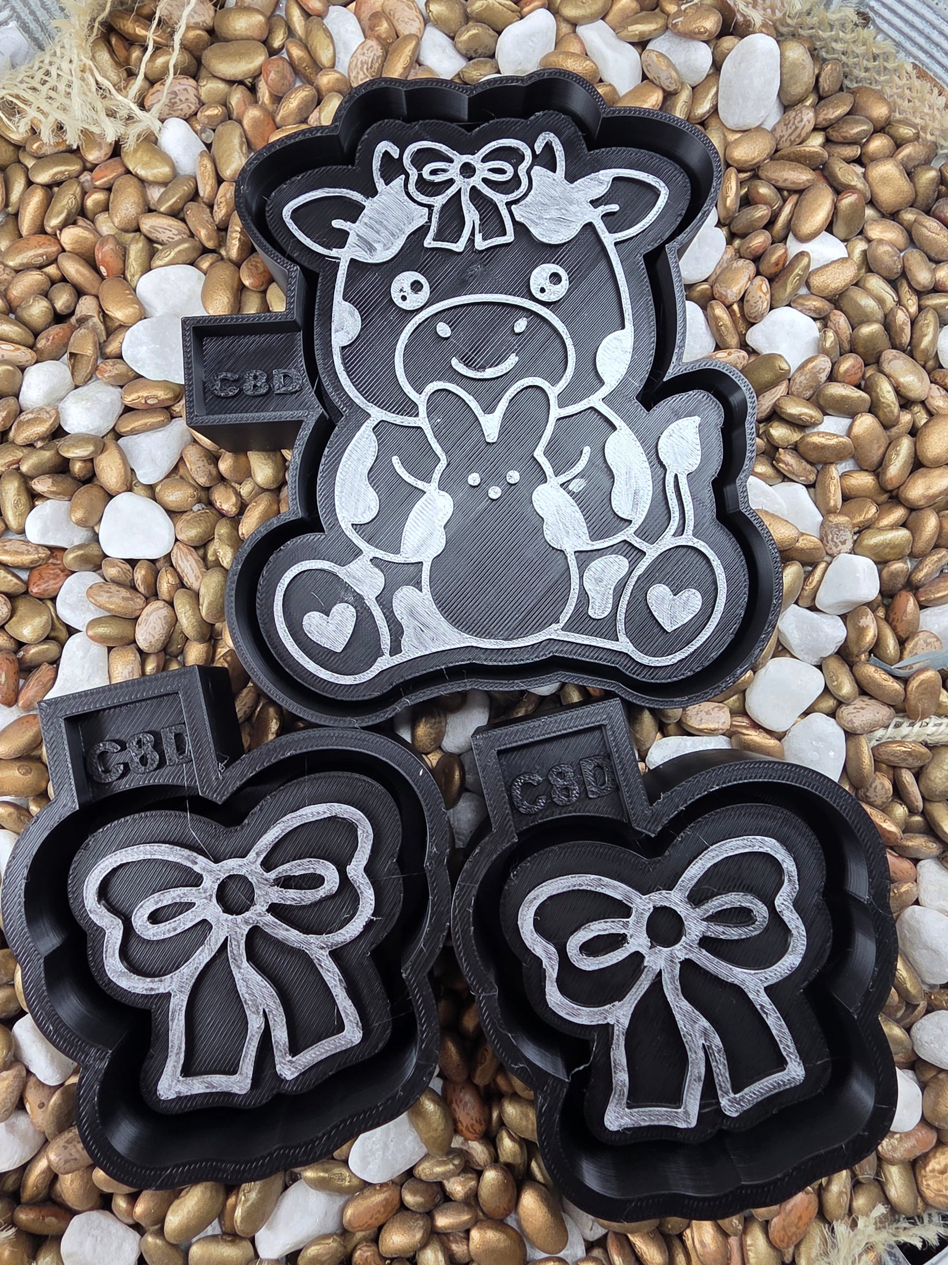 Easter Cow Mold/Vent Clips