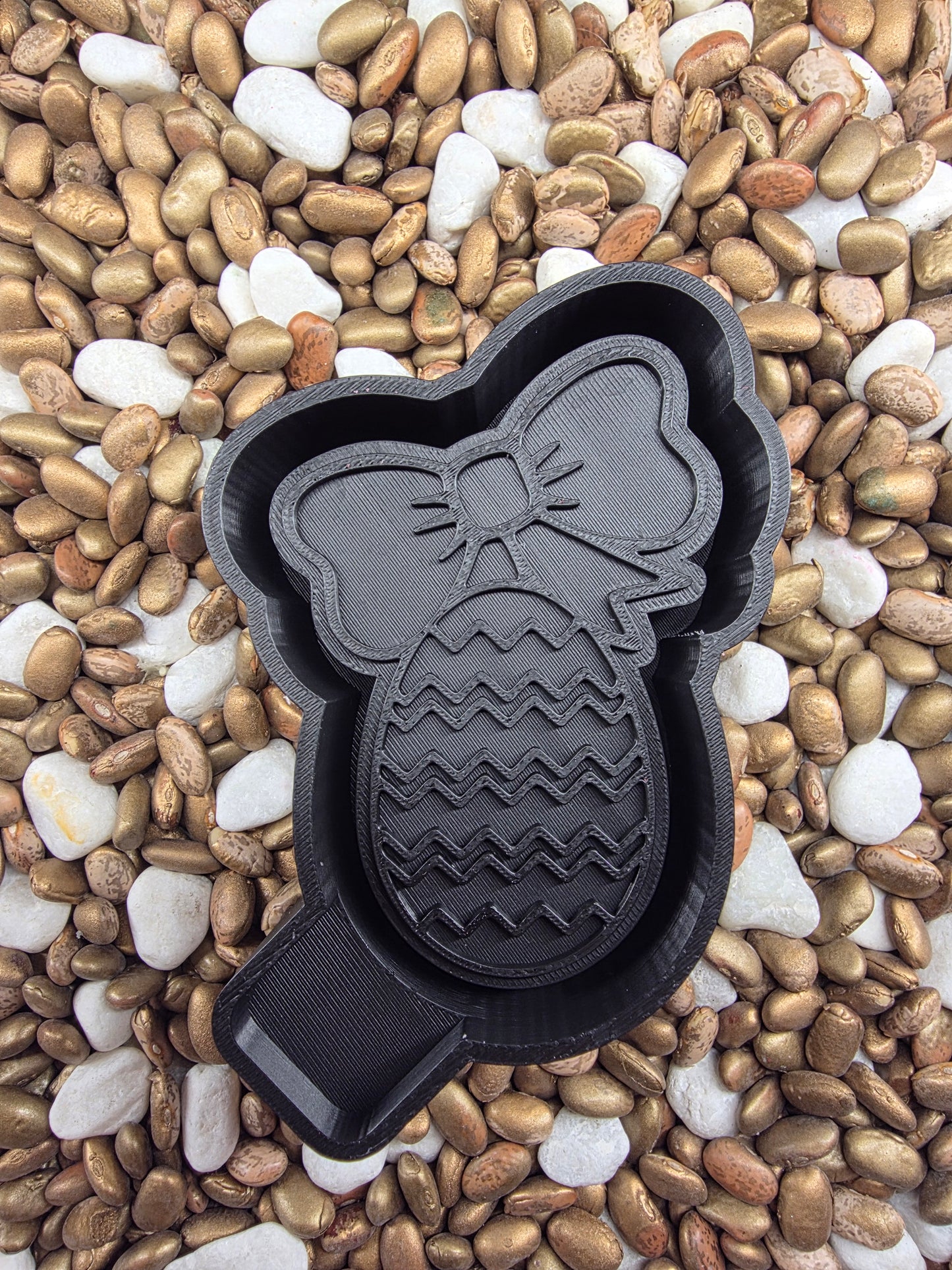 Easter Egg with Bow Freshie Mold