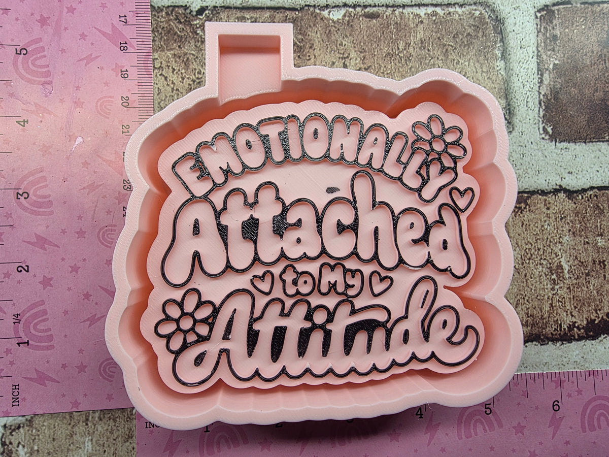 Emotionally Attached Silicone Freshie Mold  