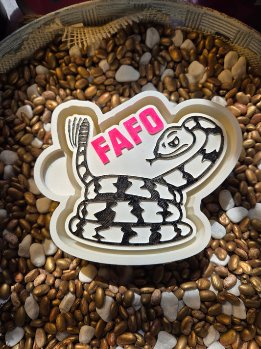 FAFO Snake Freshie Mold