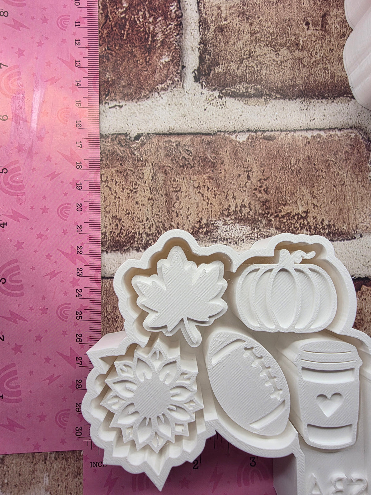 Fall Football Charmy Freshie Mold