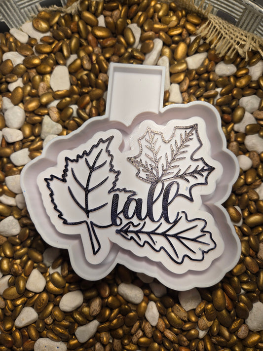 Fall Leaves Freshie Mold