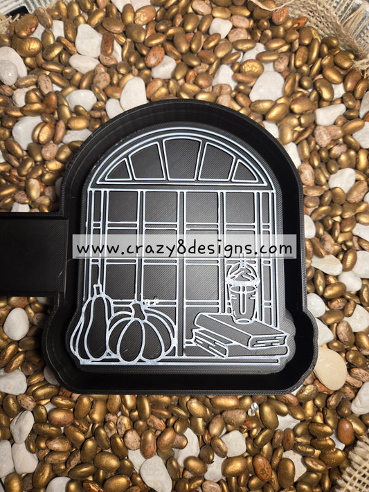  Fall Window Freshie Mold