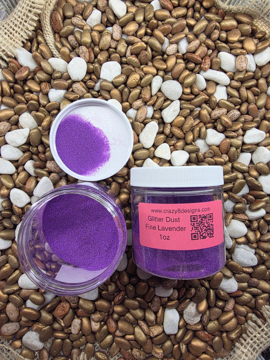 Fine Lavender Glitter Dust