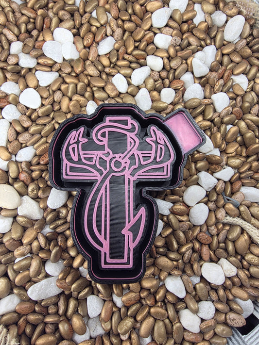 Fishing Cross Freshie Mold