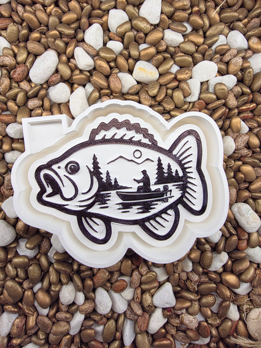 Fishing Freshie Mold