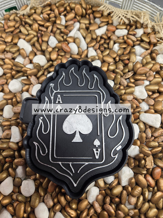  Flaming Ace Freshie Mold