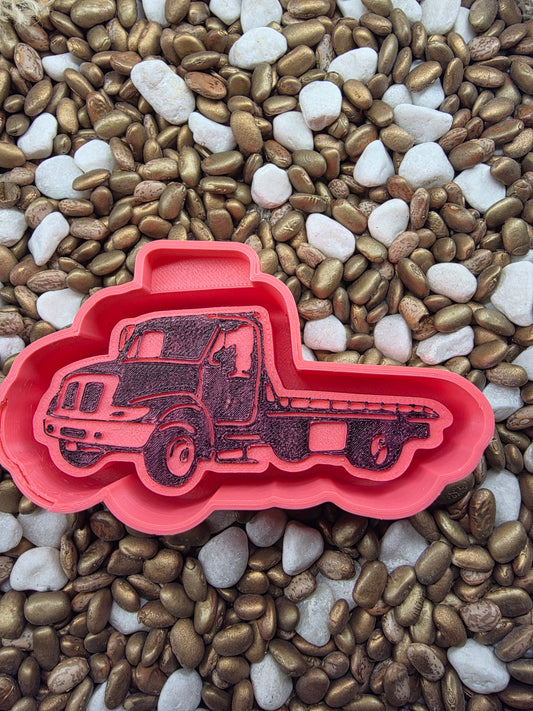 Flatbed Truck Freshie Mold