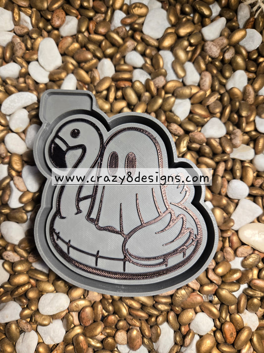  Float Ghost Freshie Mold