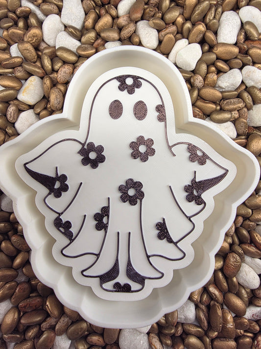 Flower Ghost Freshie Mold