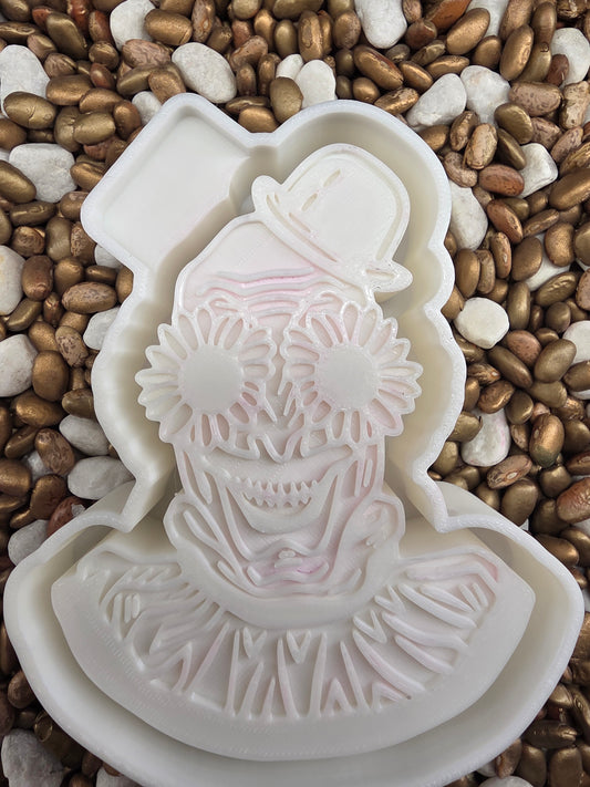 Flower eyed Clown Freshie Mold