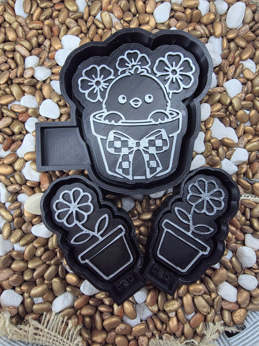 Flower pot Freshie Mold and or Vents