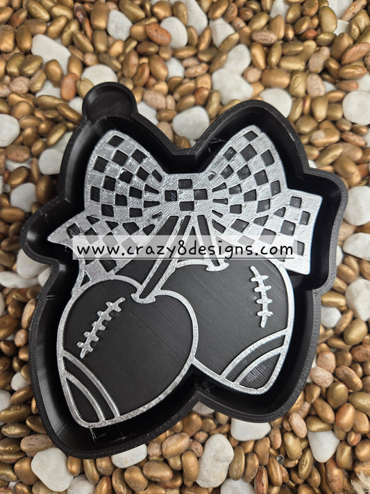 Football Cherry Freshie Mold