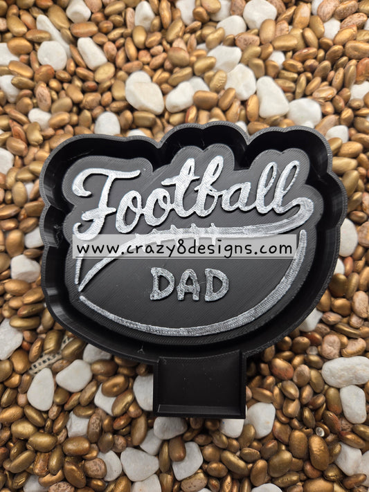  Football Dad Freshie Mold
