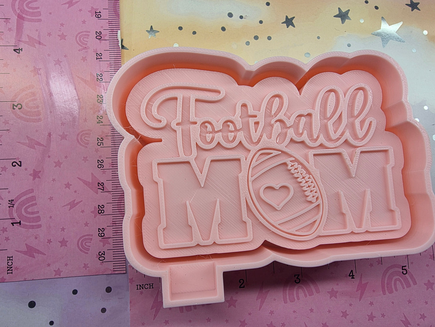 Football Mom Freshie Mold