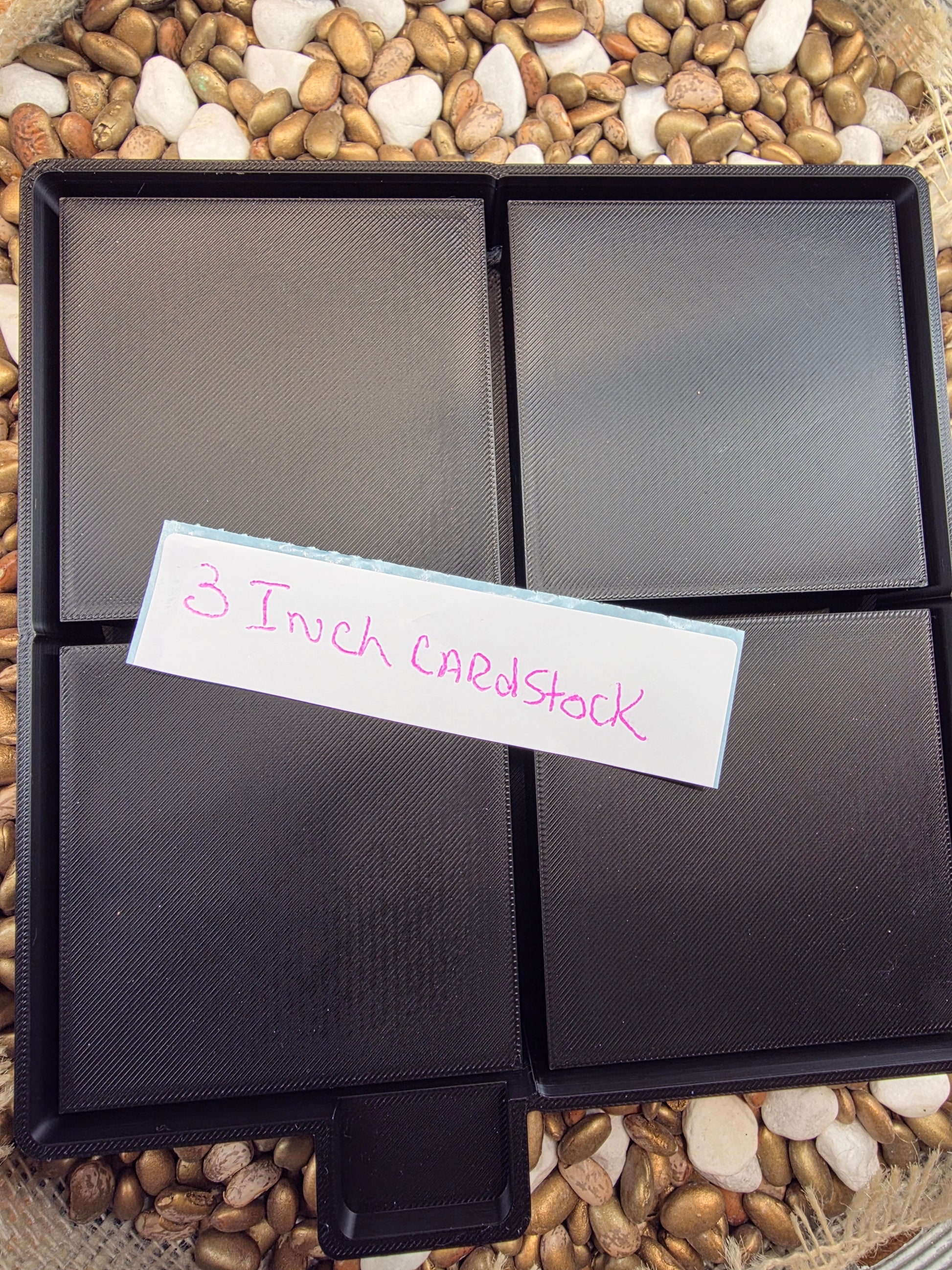  Four 3" Square molds Freshie Mold