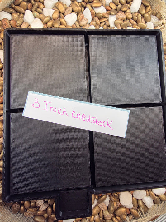  Four 3" Square molds Freshie Mold