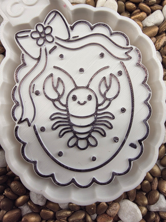 Framed Lobster Freshie Mold