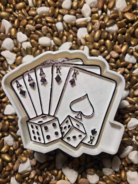  Full House Cards Freshie Mold