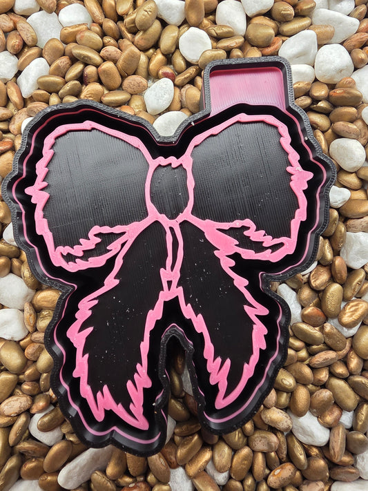 Furry Bow Freshie Mold