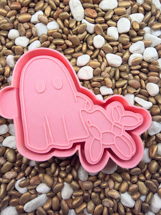 Ghost & Balloon Dog Freshie Mold