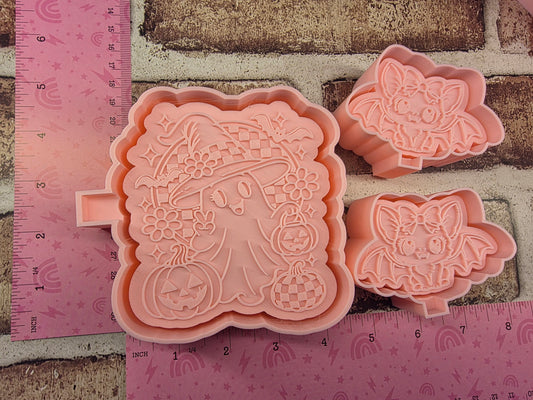 Ghost Bats Freshie Mold/ Vent