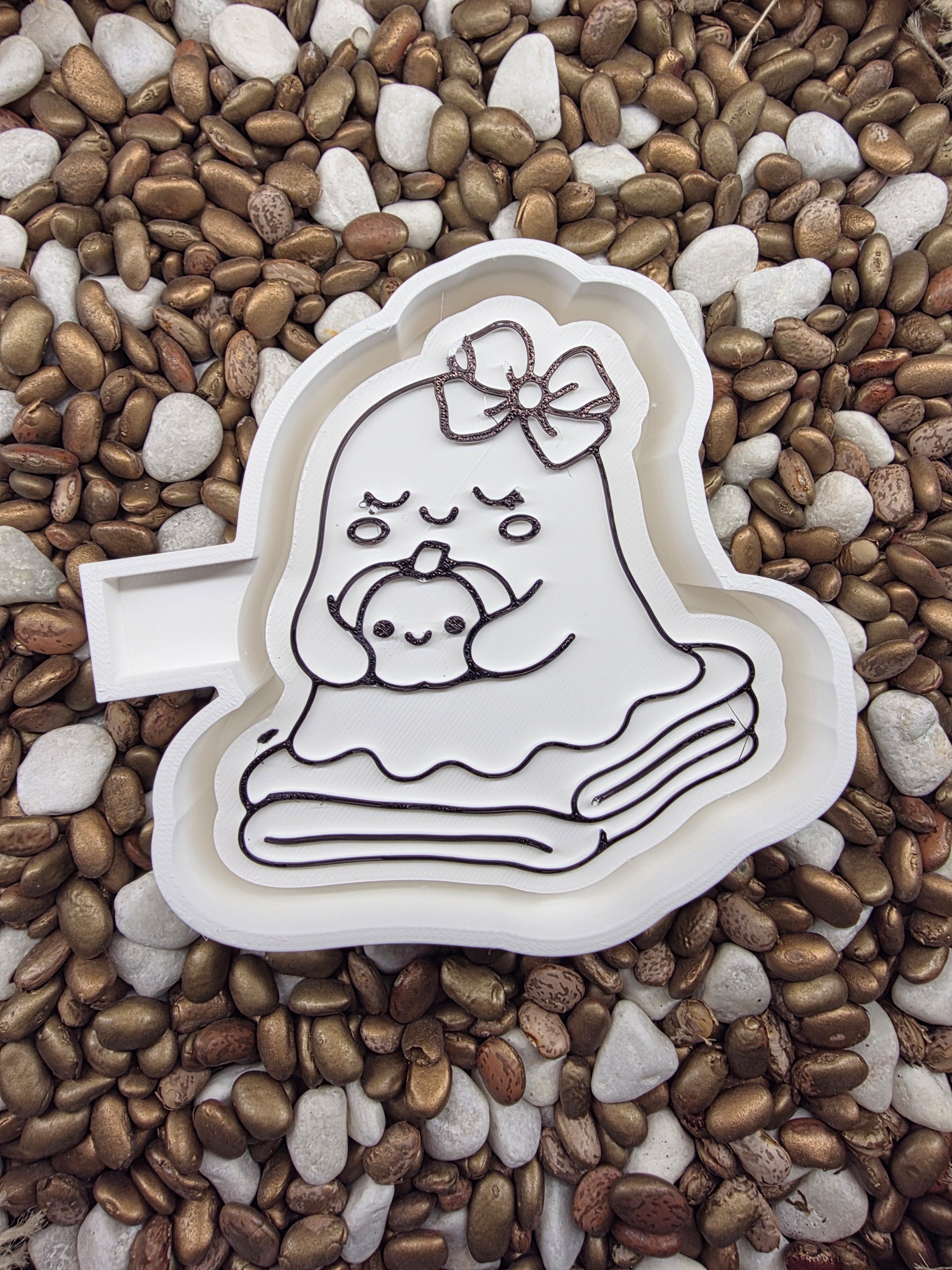 Ghost Book Freshie Mold