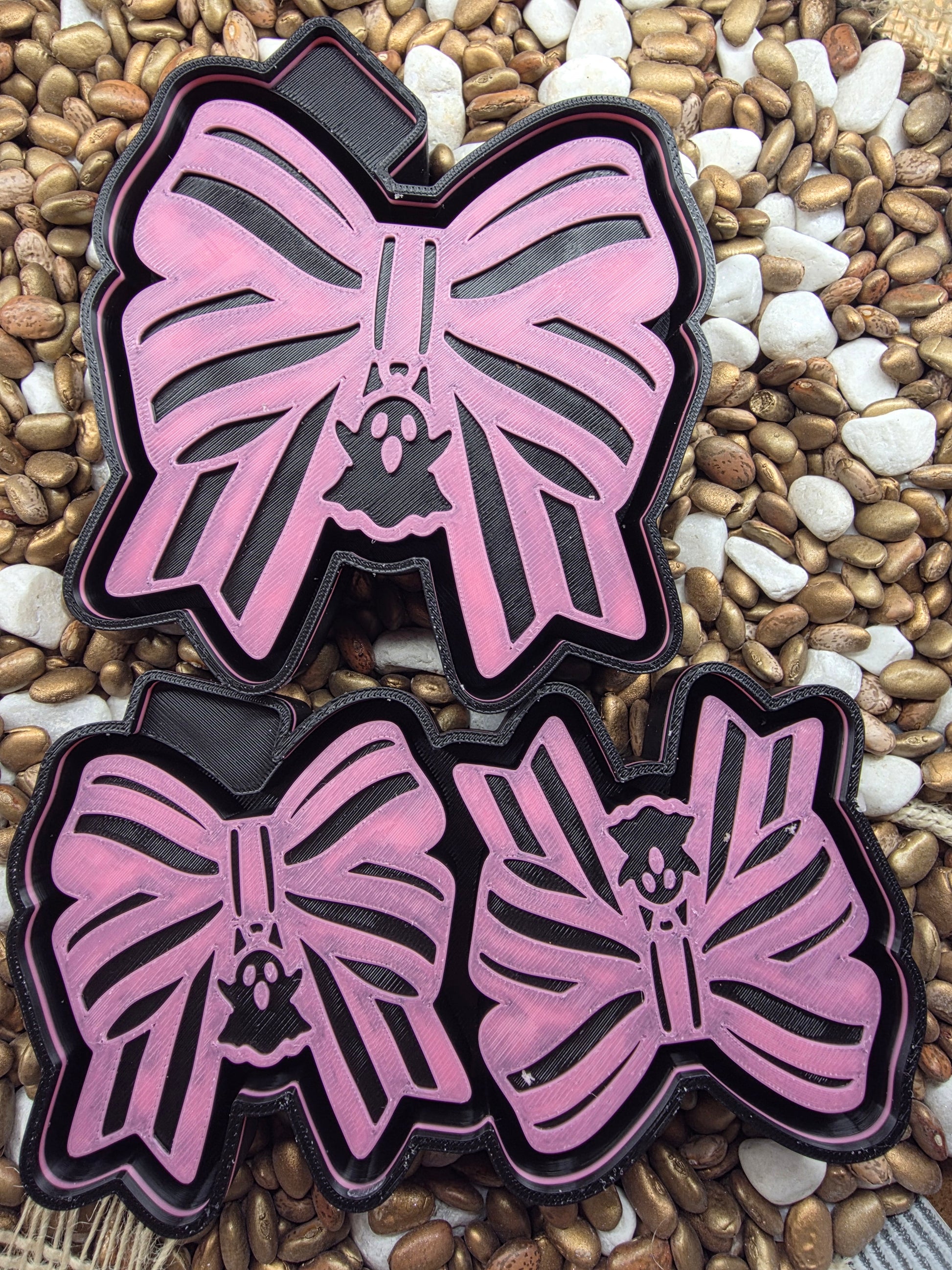 Ghost Bow Freshie Mold