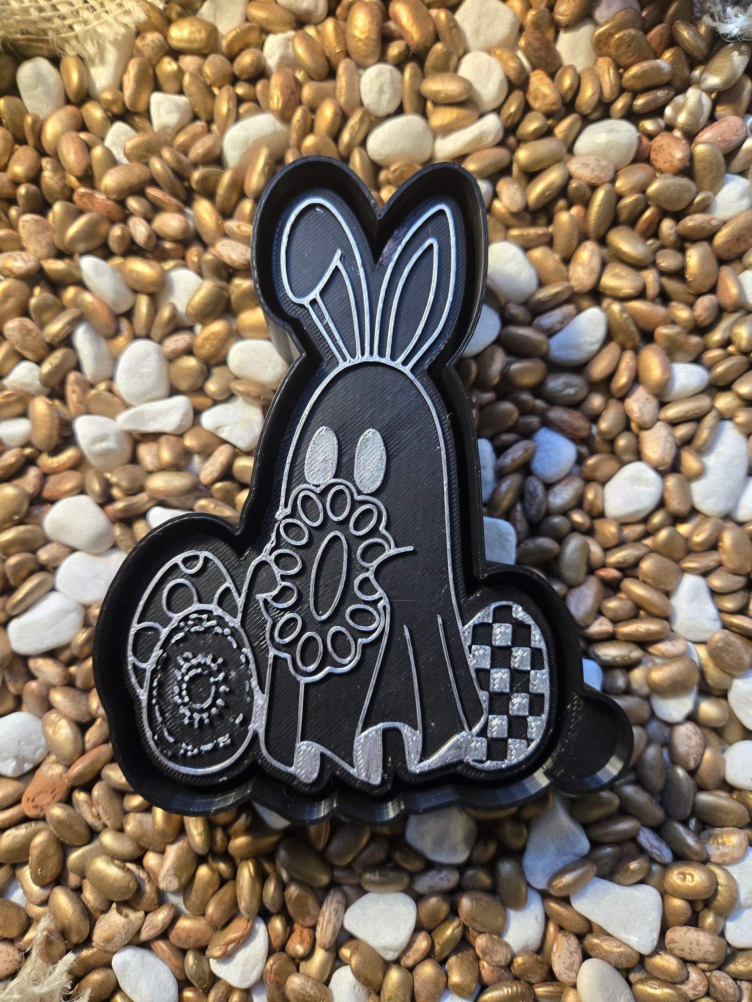 Ghost Bunny Freshie Mold