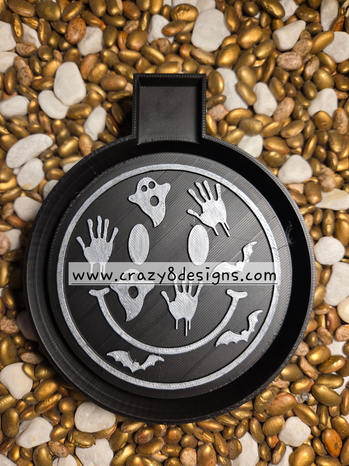Ghost Hand Circle Freshie Mold