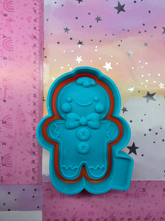  Gingerbread man Freshie Mold
