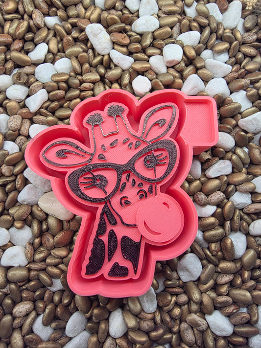 Giraffe Bubble Freshie Mold