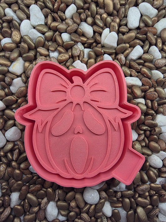 Girl Jack O Lantern Freshie Mold