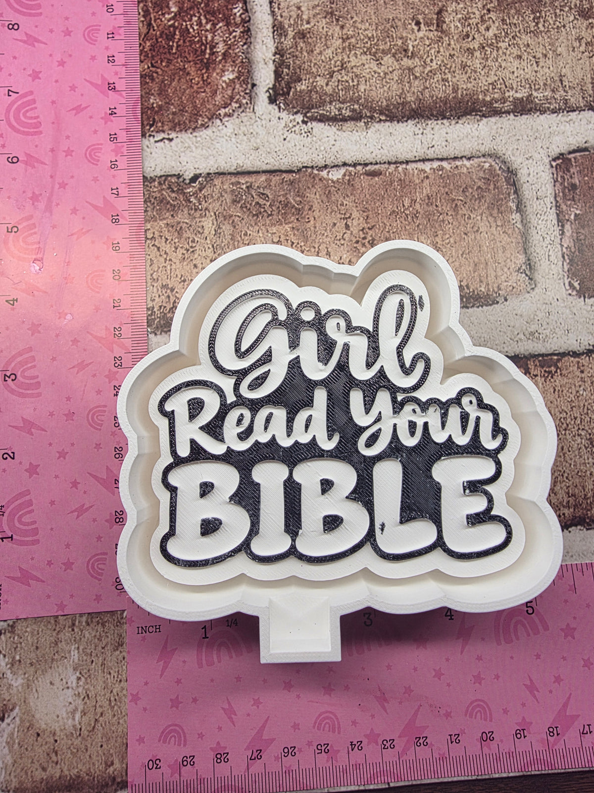 Girl Read Your Bible Freshie Mold