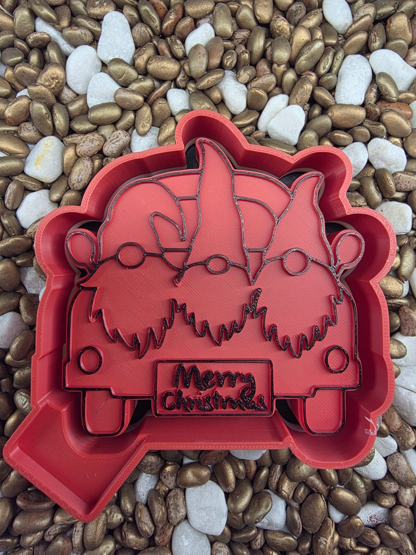 Gnomes Merry Christmas Freshie Mold