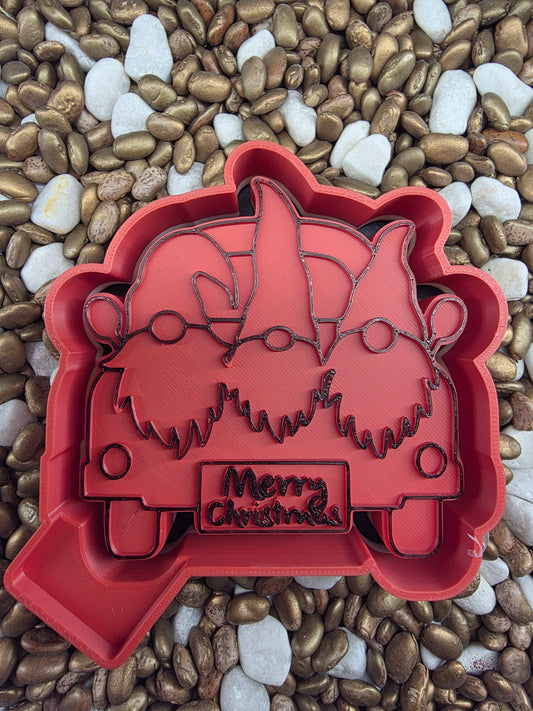 Gnomes Merry Christmas Freshie Mold