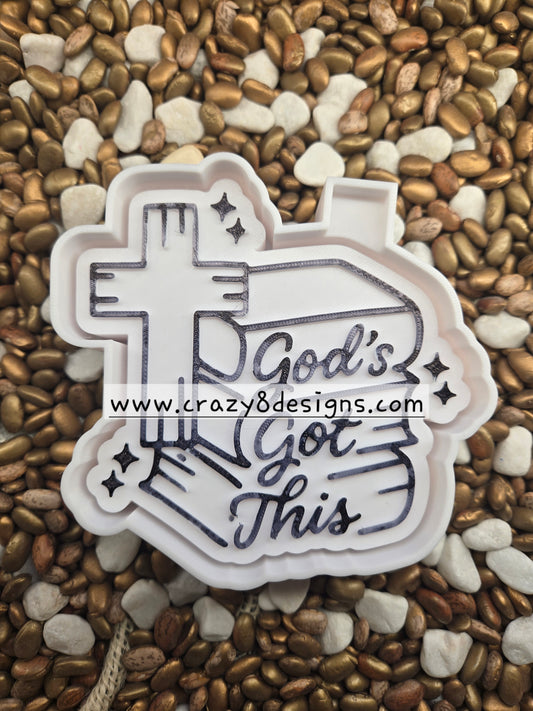 God's Got This Freshie Mold