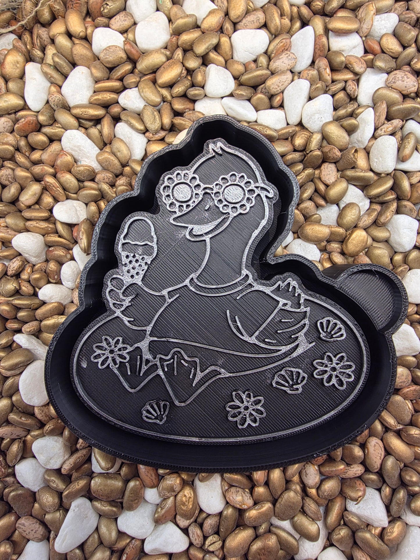 Goose on Float Freshie Mold