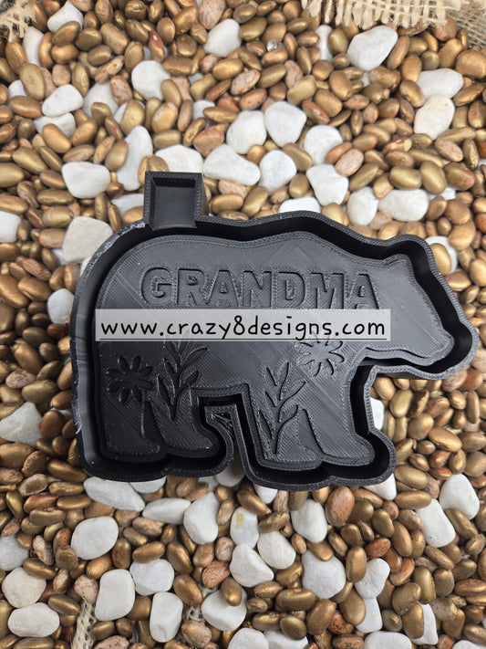 Grandma Bear Freshie Mold