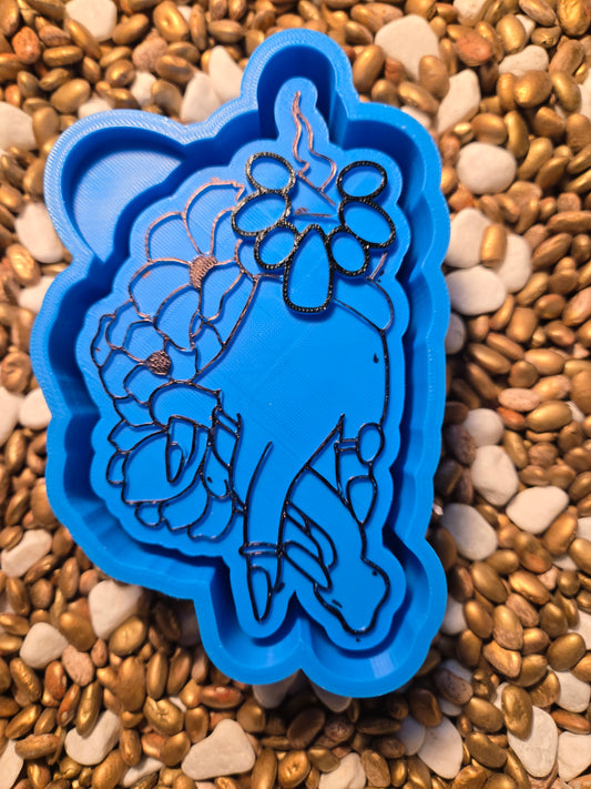 Hand Flower Freshie Mold