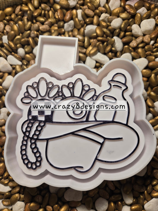 Hat Freshie Mold