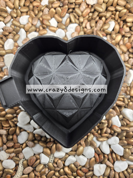Heart 3d Freshie Mold