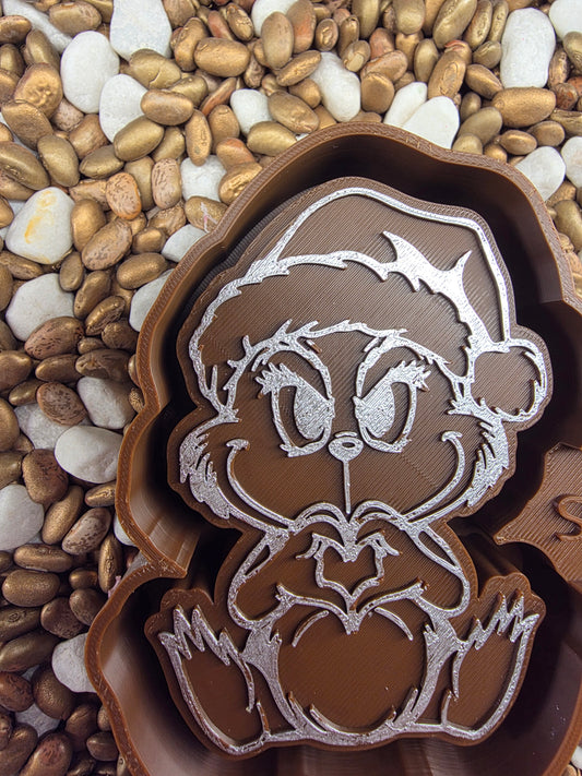 Heart Hands Grinch Freshie Mold