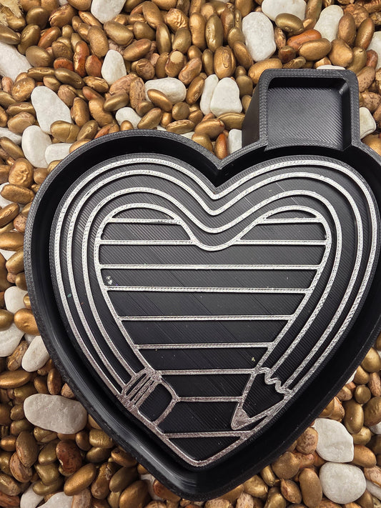 Heart Pencil Freshie Mold