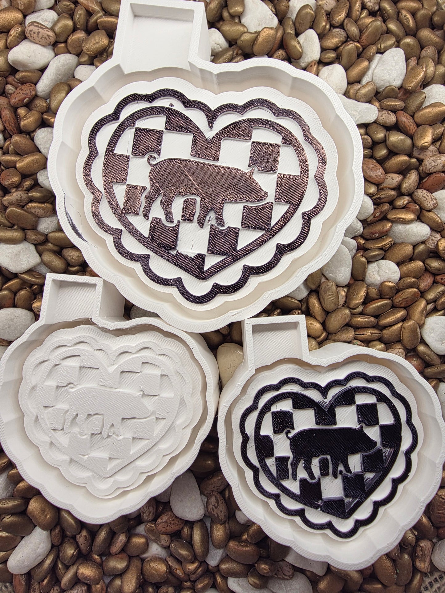 Heart Pig Freshie Mold/Vent