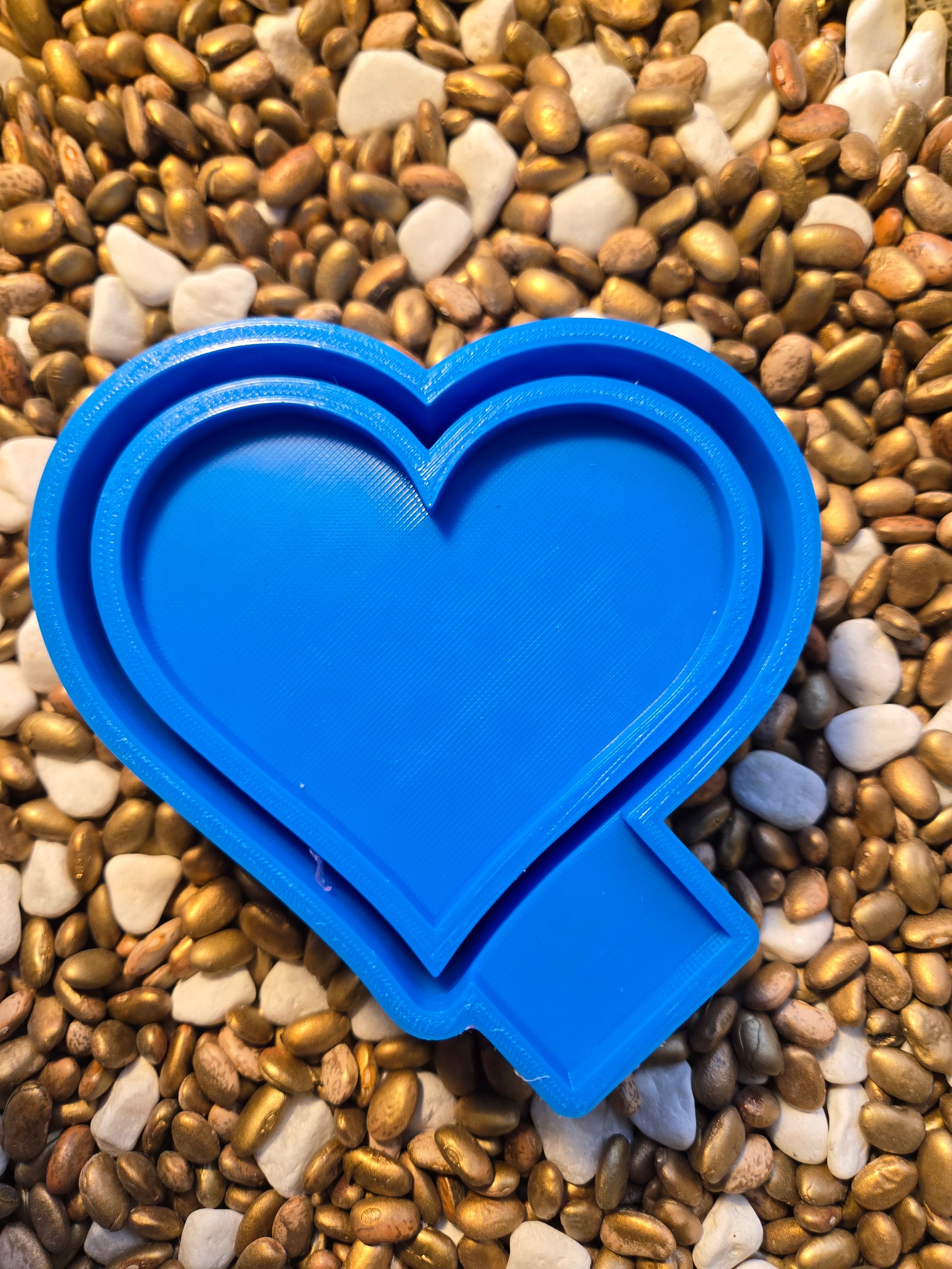  Heart Shaker Freshie Mold