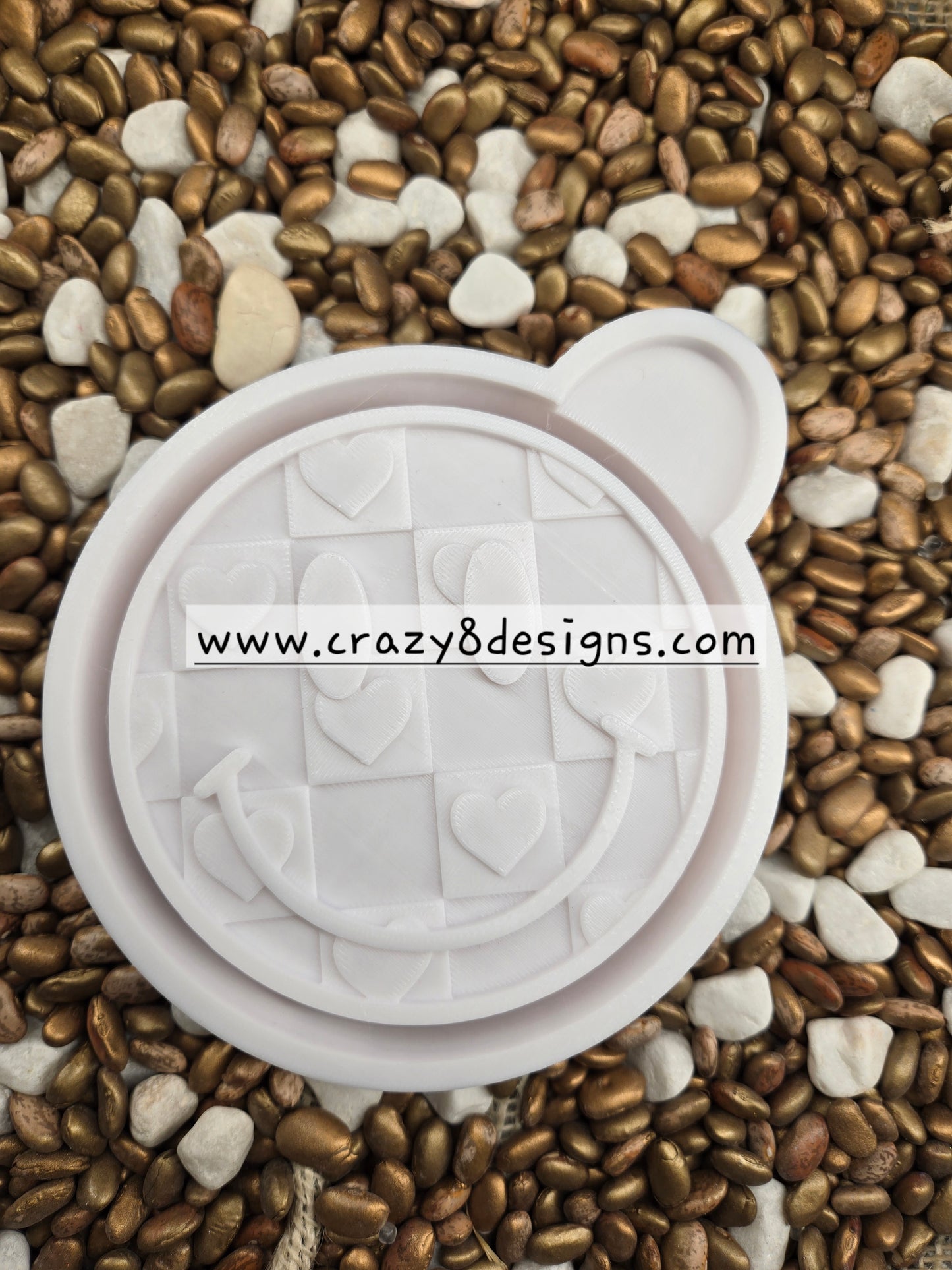 Heart Smiley Freshie Mold